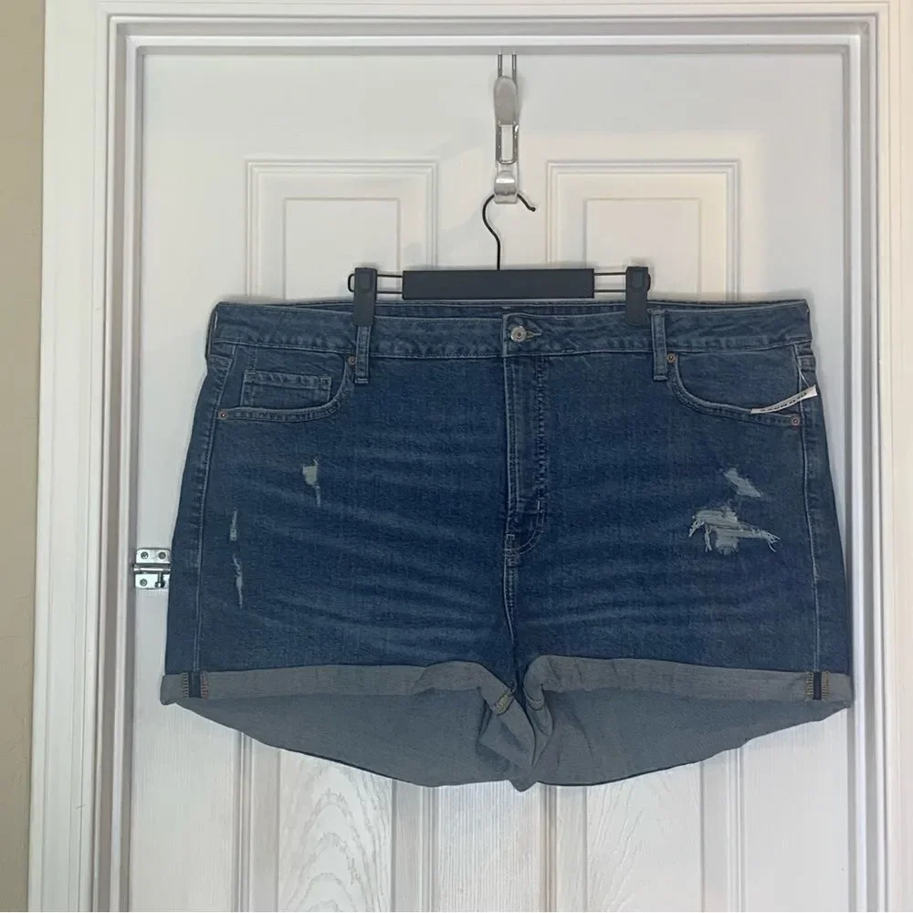 Old Navy OG Straight Hi-Rise Jean Shorts Size 24